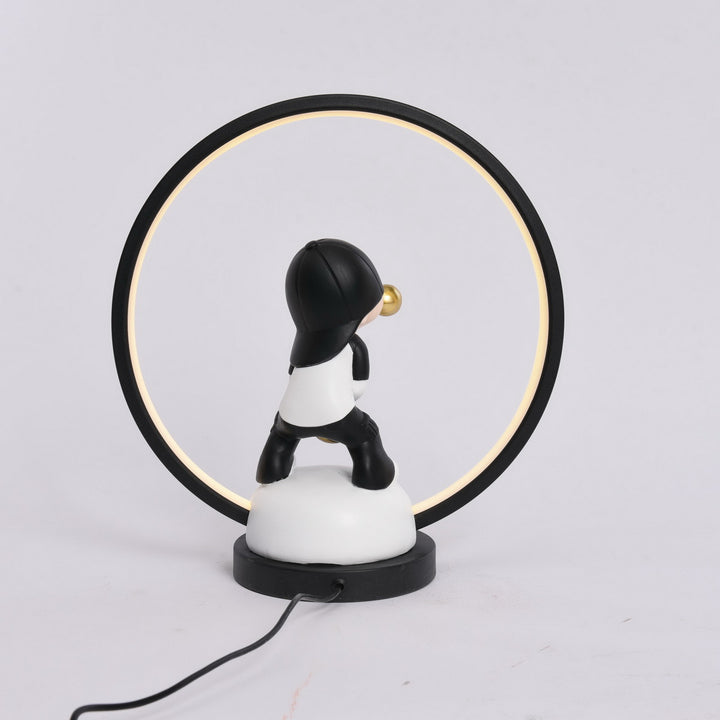 Resin Bubble Boy Table Lamp with USB Cable