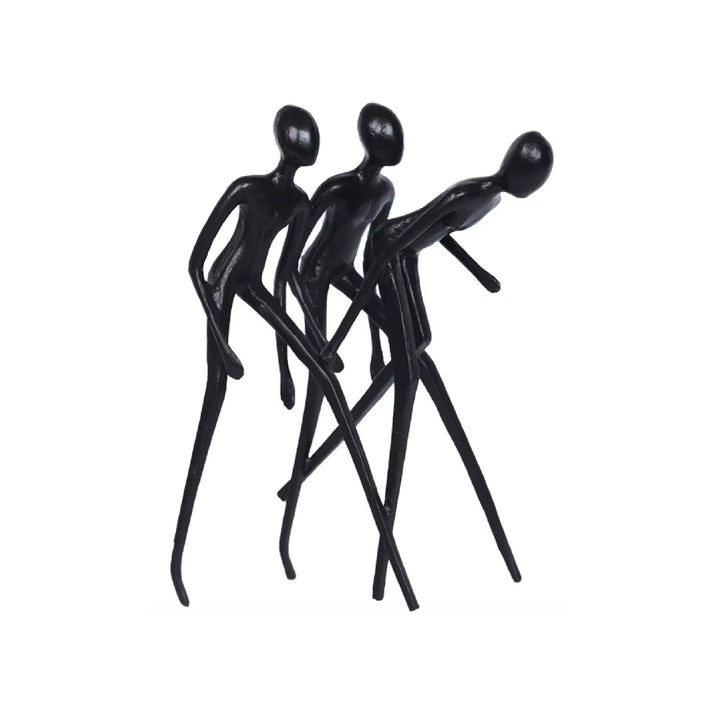 Abstract Dancing Trio Sculpture