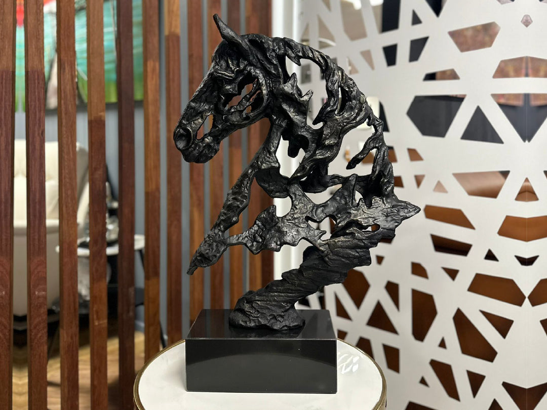 Abstract Horse Head Sculpture 1