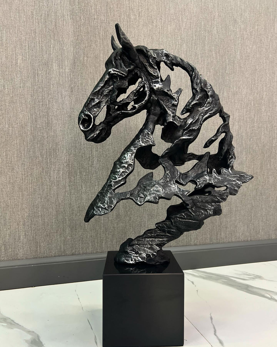 Abstract Horse Head Sculpture 11