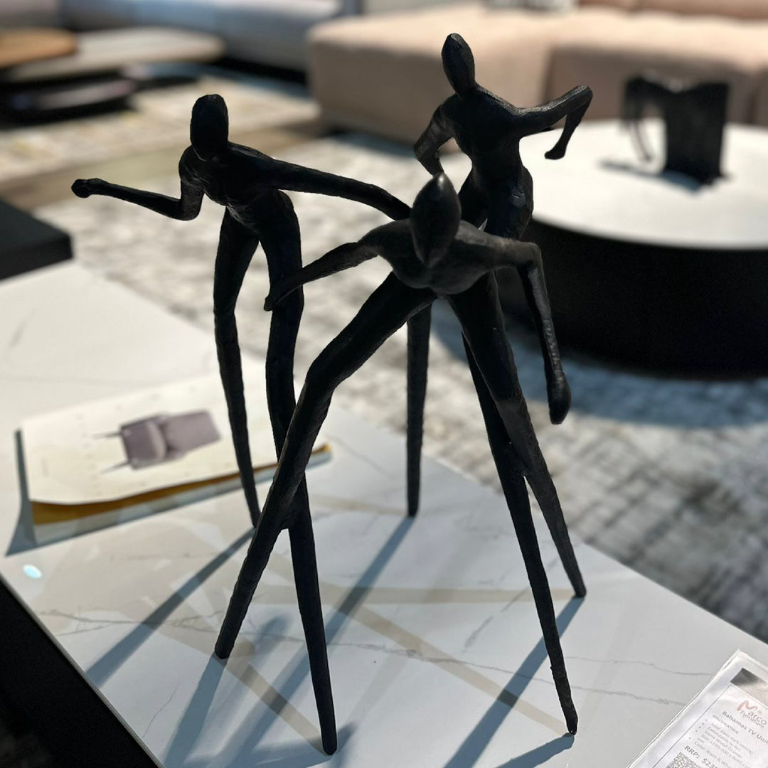 Abstract Dancing Trio Sculpture