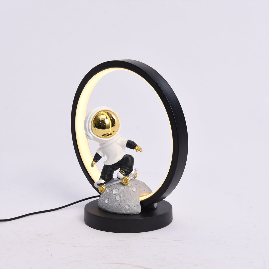 Resin Astronauts Table Lamp (Small)