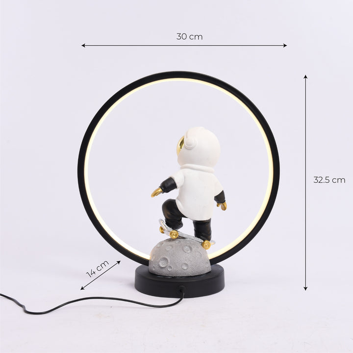 Resin Astronauts Table Lamp (Medium)