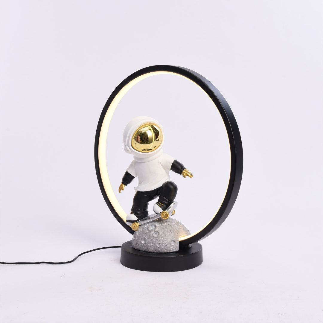 Resin Astronauts Table Lamp (Medium)