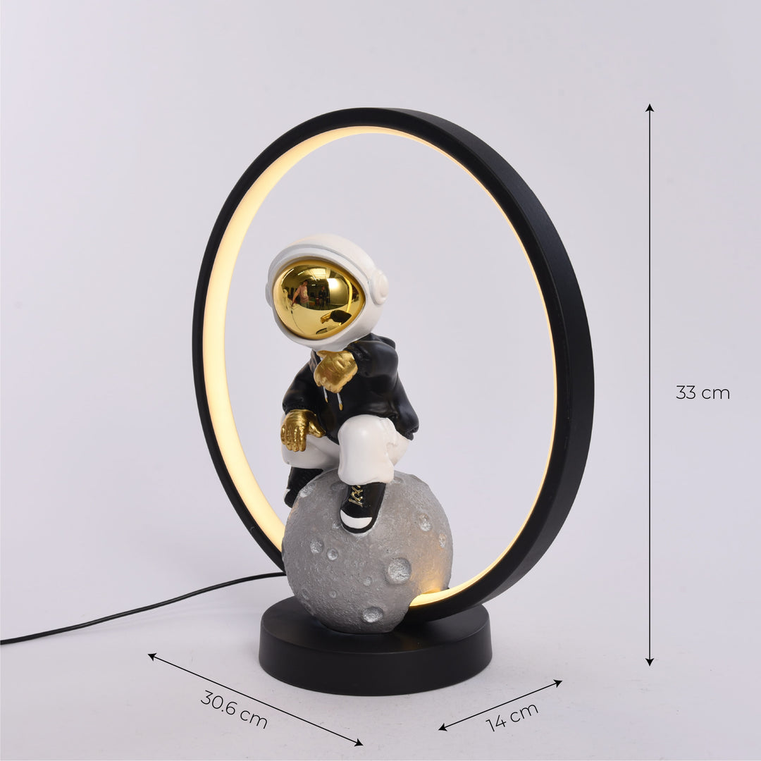 Astronaut LED Ring Lamp