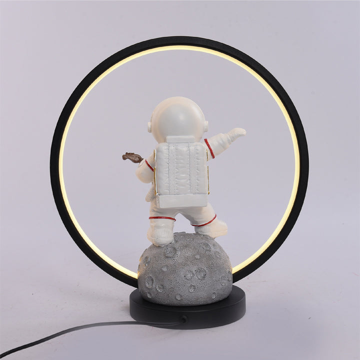 Astronaut LED Ring Lamp (White)