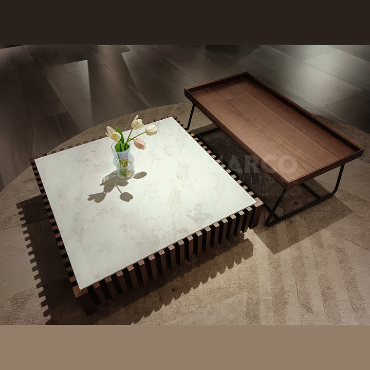 Aspen Duo Modern Coffee Table