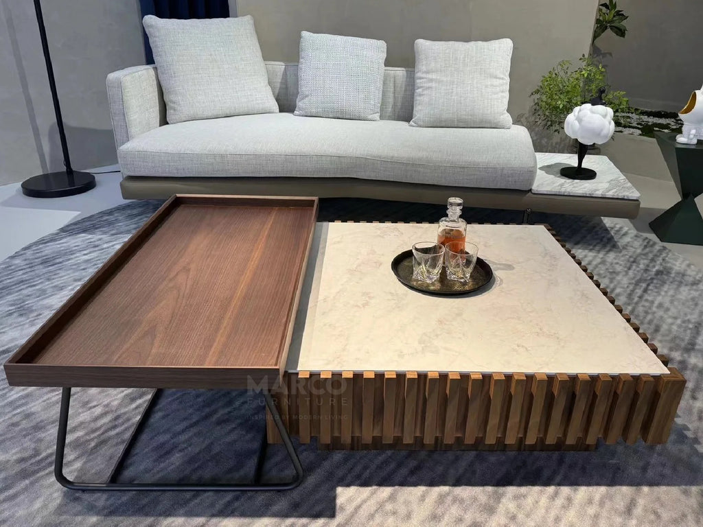 Aspen Duo Modern Coffee Table 10