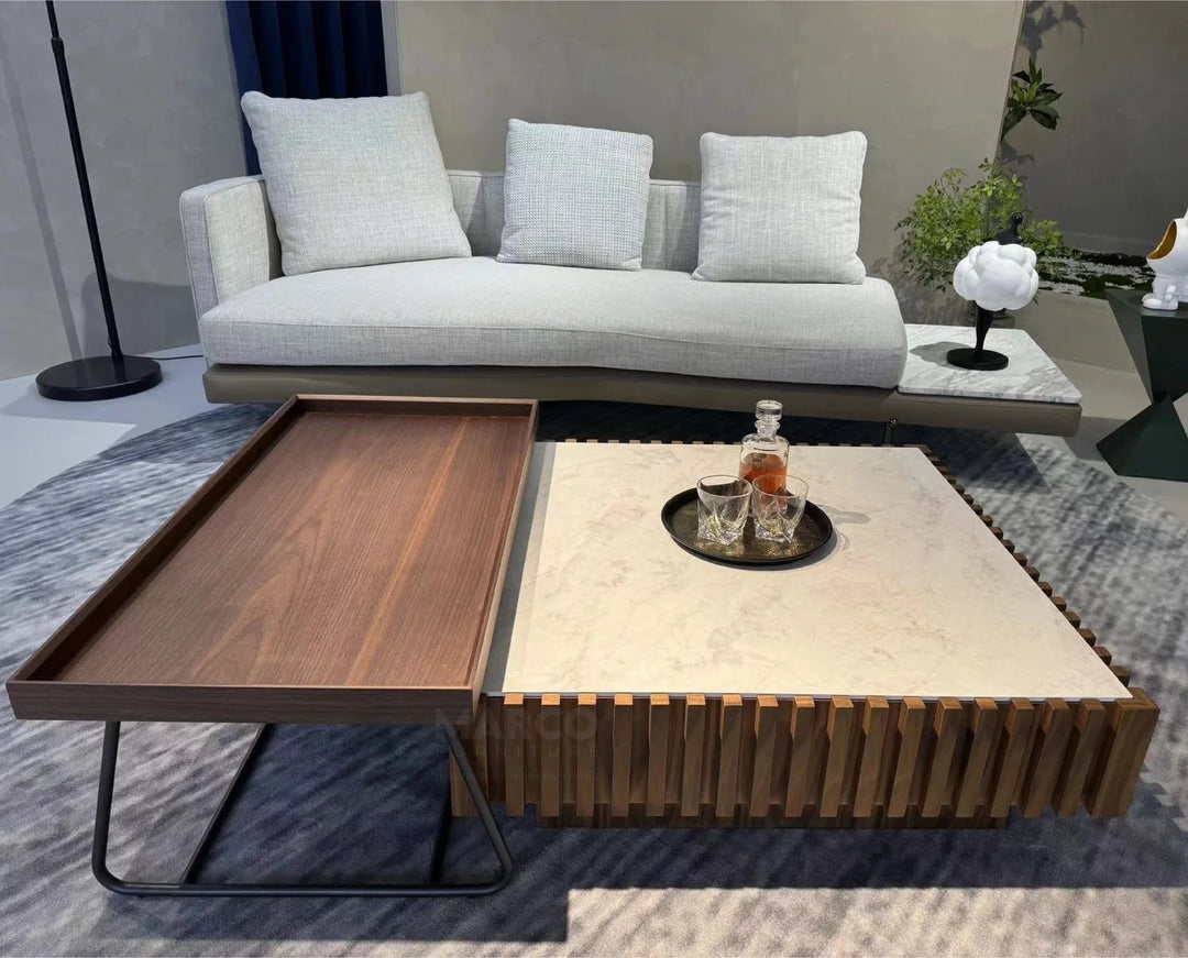 Aspen Duo Modern Coffee Table