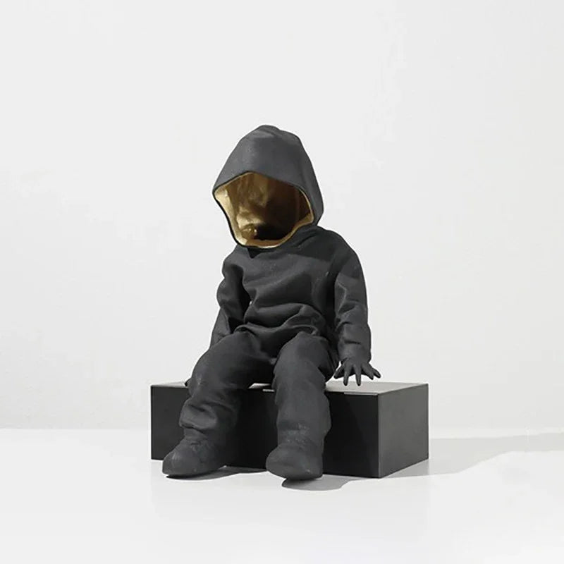 Black Hooded Figurine 1