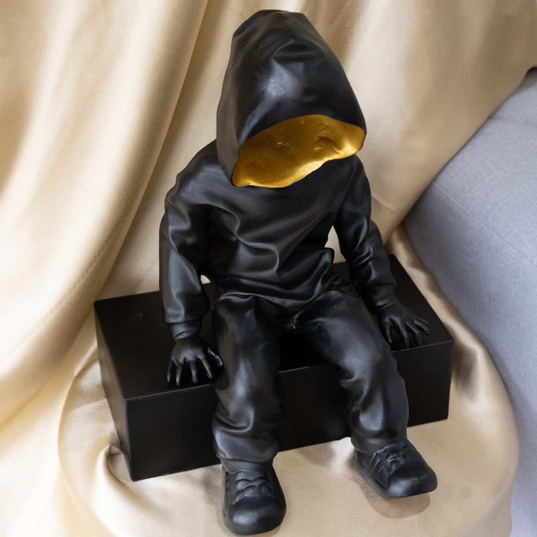 Black Hooded Figurine 4