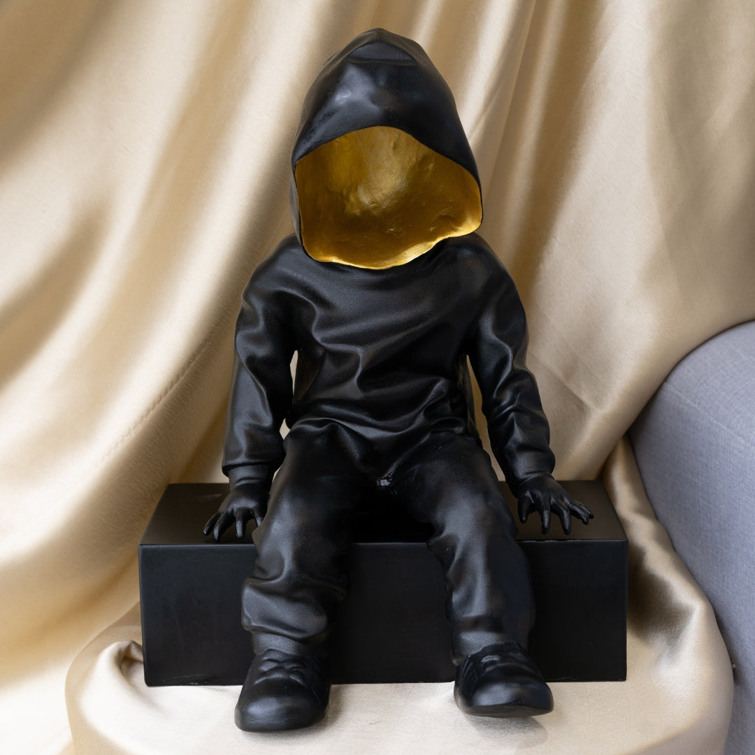 Black Hooded Figurine 5