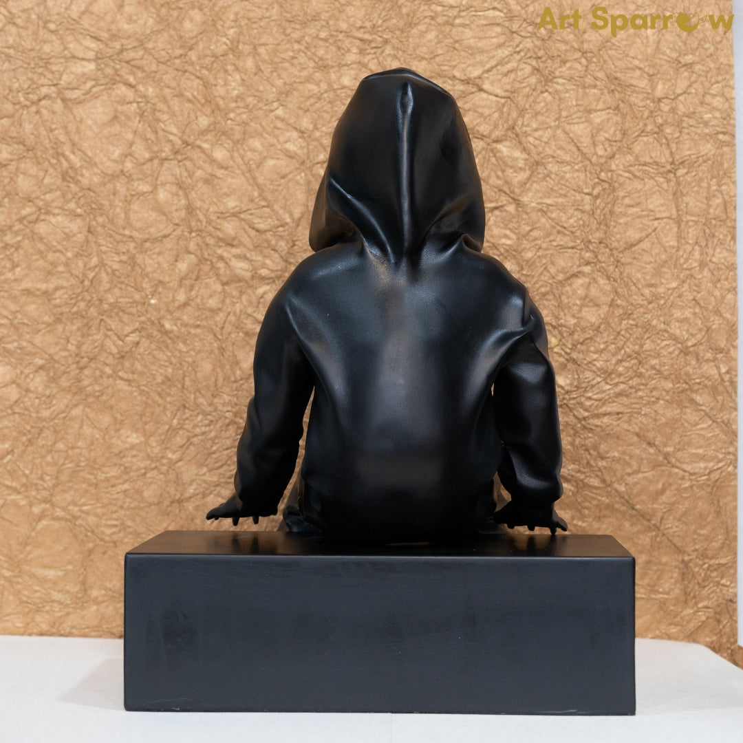 Black Hooded Figurine 6