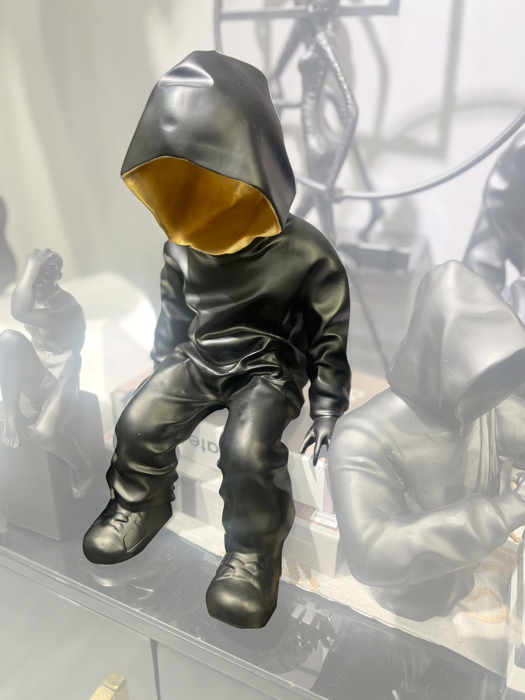 Black Hooded Figurine 8