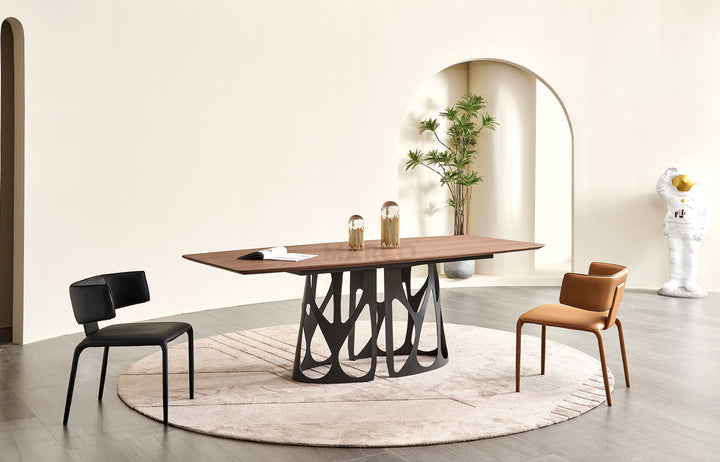 Casper Dining Table Walnut Color