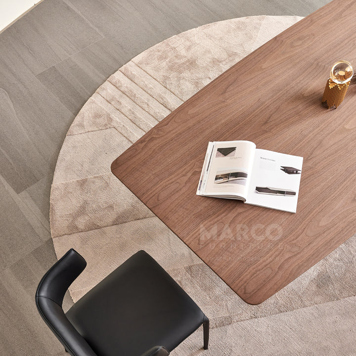 Casper Dining Table Walnut Color