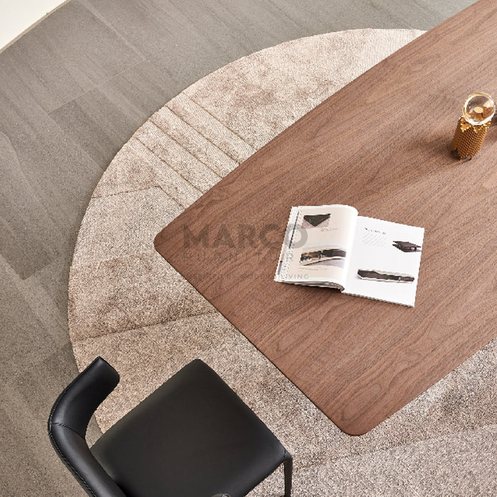 Casper Dining Table Walnut Color