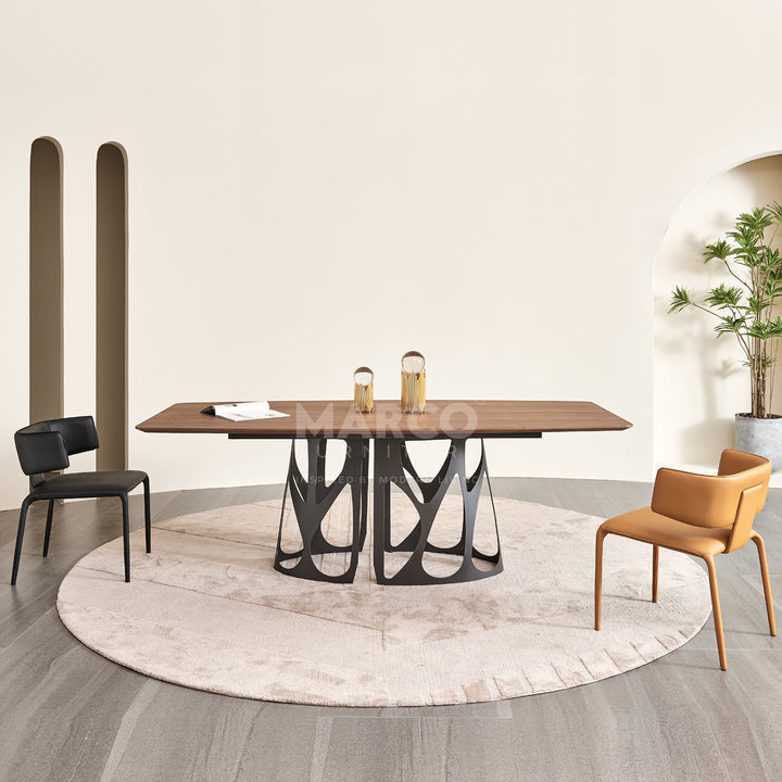 Casper Dining Table Walnut Color