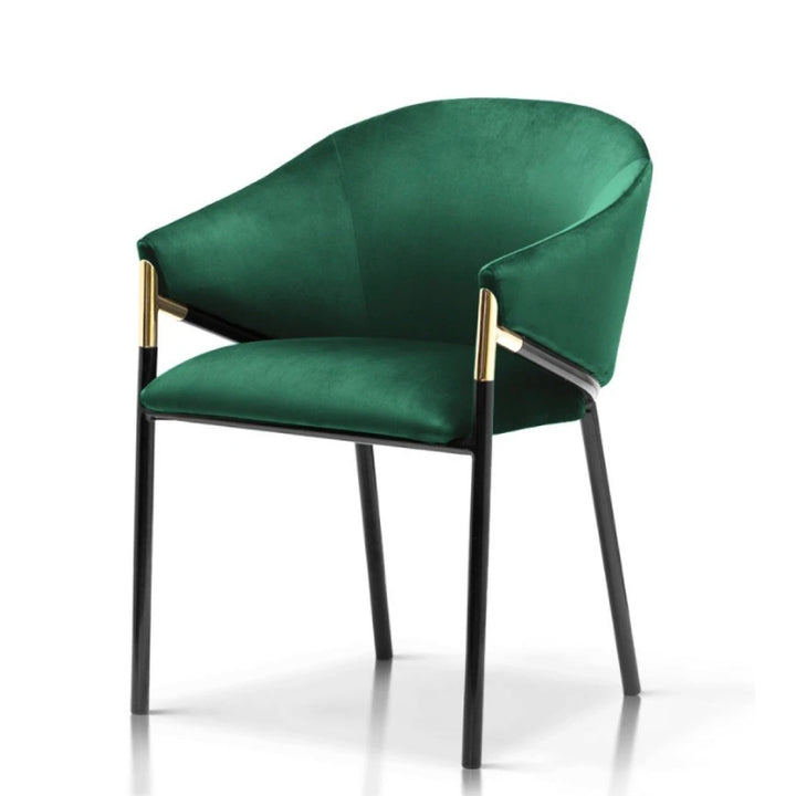 Donnie Green Velvet Dining Chair