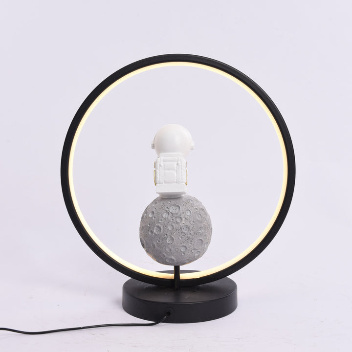 Resin Astronaut Table Lamp with USB Cable