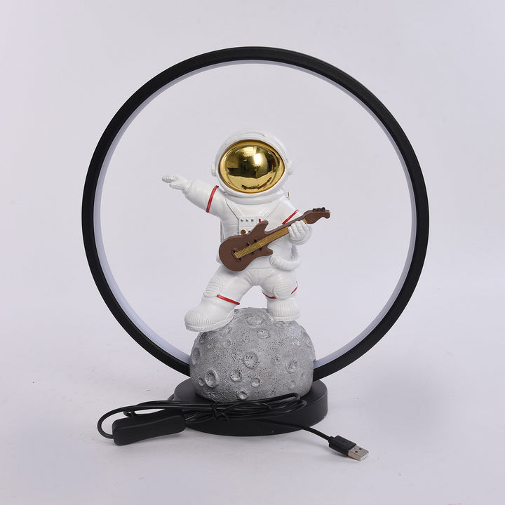 Astronaut LED Ring Lamp (White)