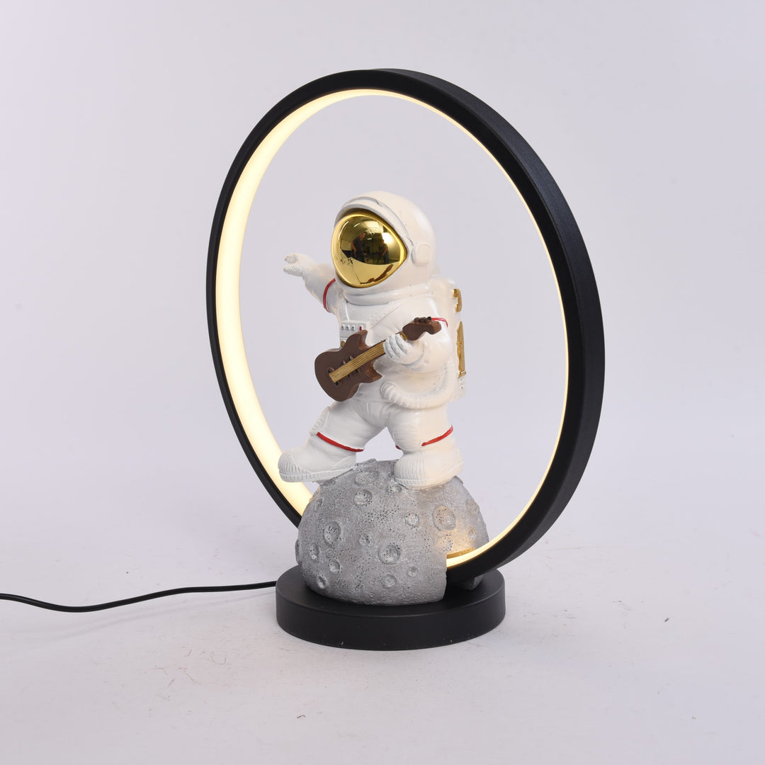 Astronaut LED Ring Lamp (White)