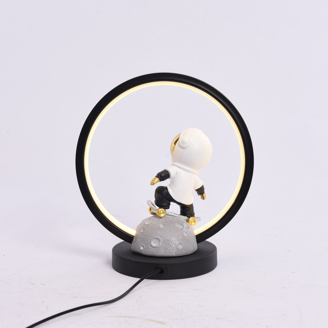 Resin Astronauts Table Lamp (Medium)