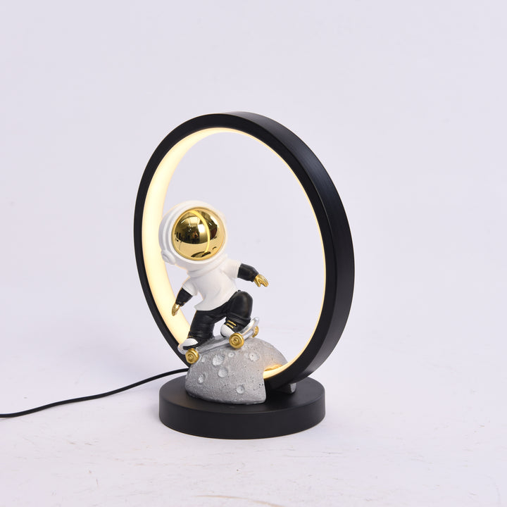 Resin Astronauts Table Lamp (Medium)