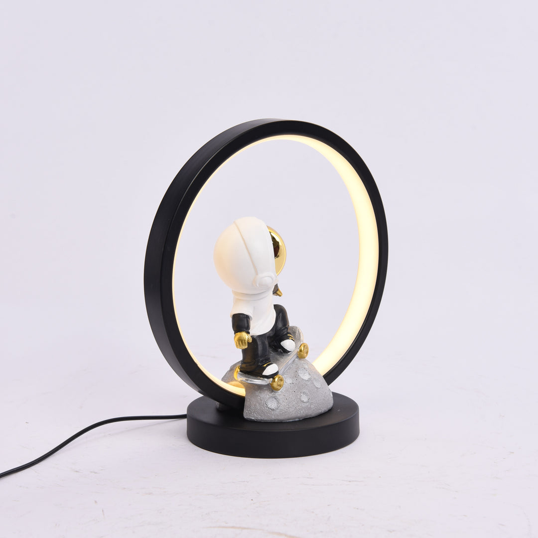 Resin Astronauts Table Lamp (Medium)