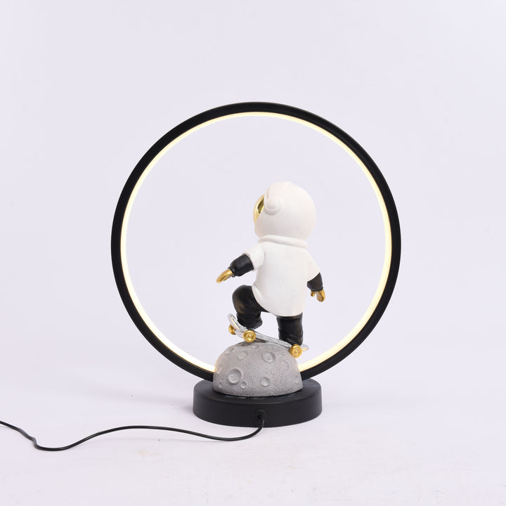 Resin Astronauts Table Lamp (Small)