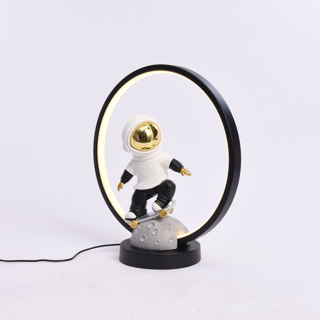 Resin Astronauts Table Lamp (Small)