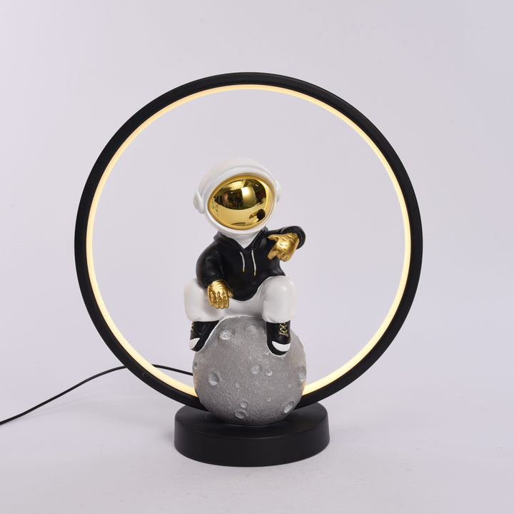 Astronaut LED Ring Lamp