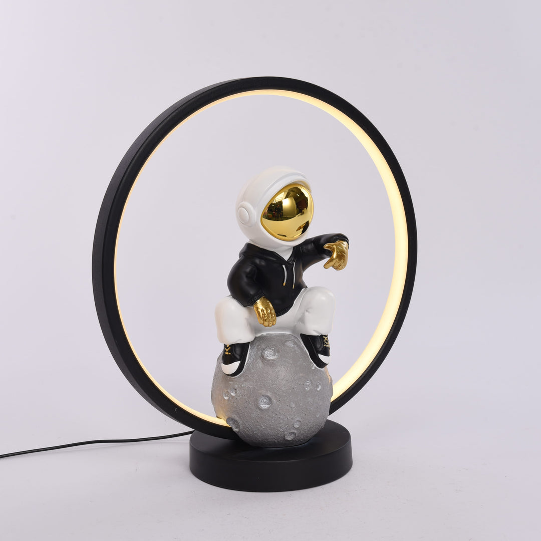 Astronaut LED Ring Lamp