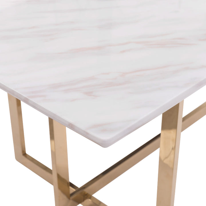 Eden Champagne Gold Dining Table