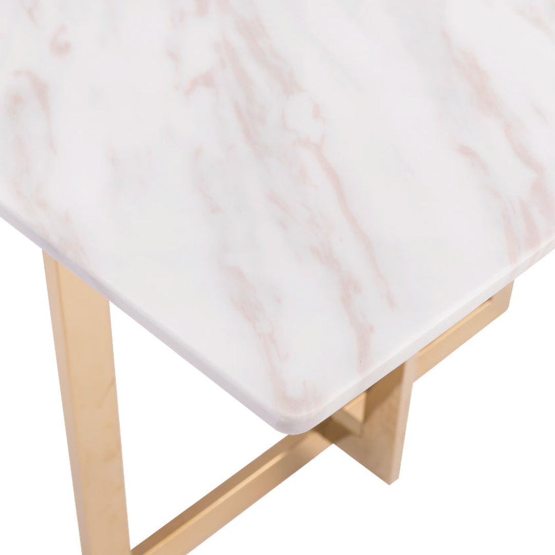 Eden Champagne Gold Dining Table