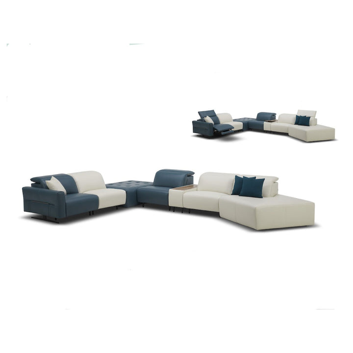 Hampton Corner Sectional Leather Lounge