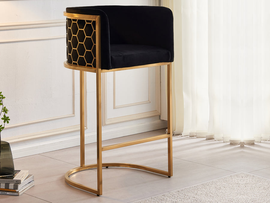 Honey Comb Bar Stool 1