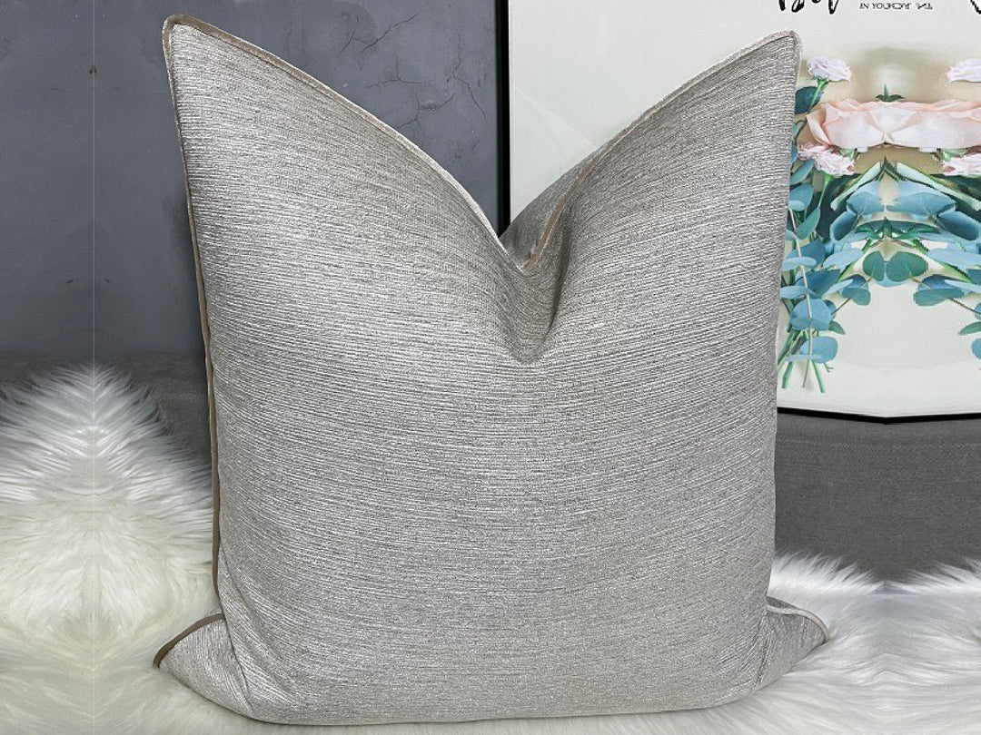 Linen Luxe Feather-Filled Cushion