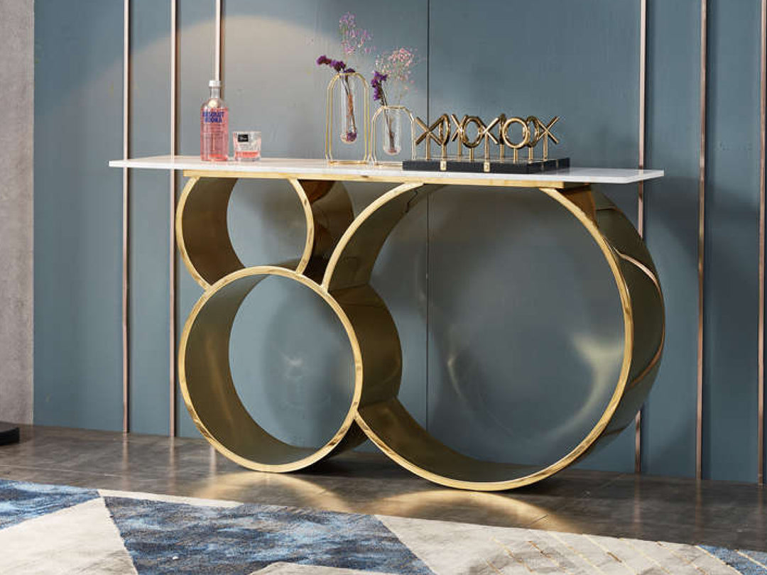 Luxo Marble Console Table 1