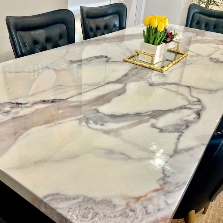 Montana Marble Dining Table 12