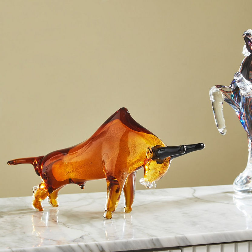 Murano Glass Bull 1