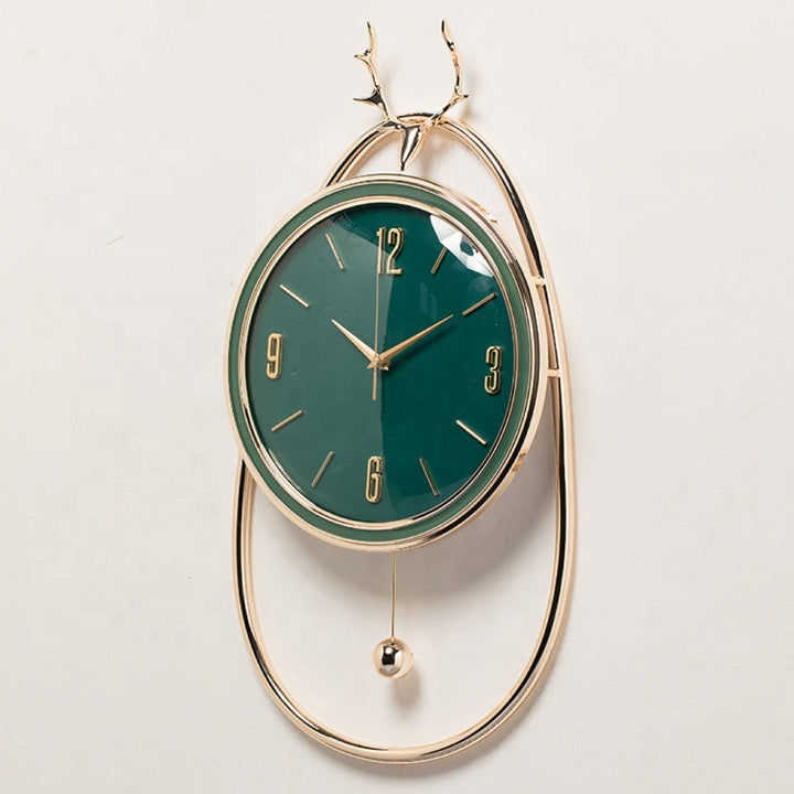 Pendulum Wall Clock Orbit (Green)