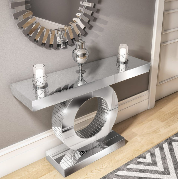 Romano Glass Console Table 2