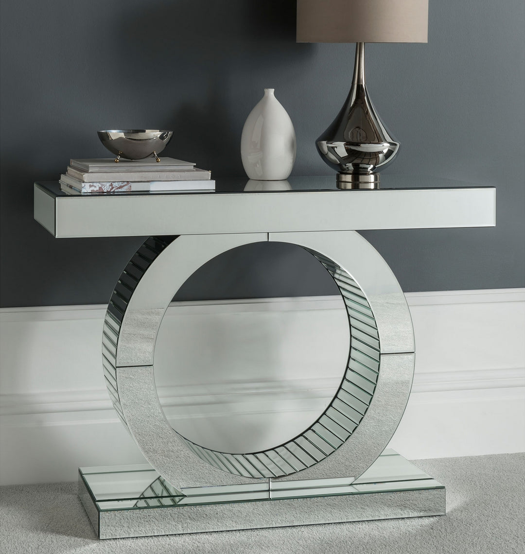 Romano Glass Console Table 6