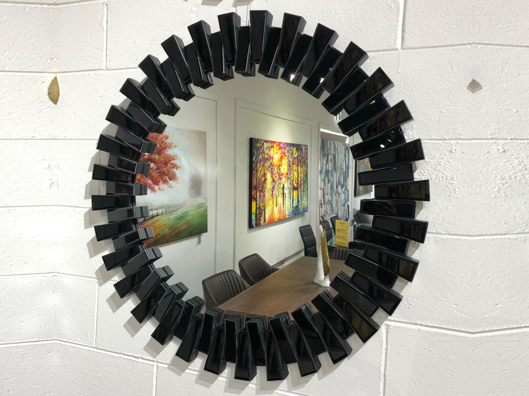 Romano Accent Mirror Black