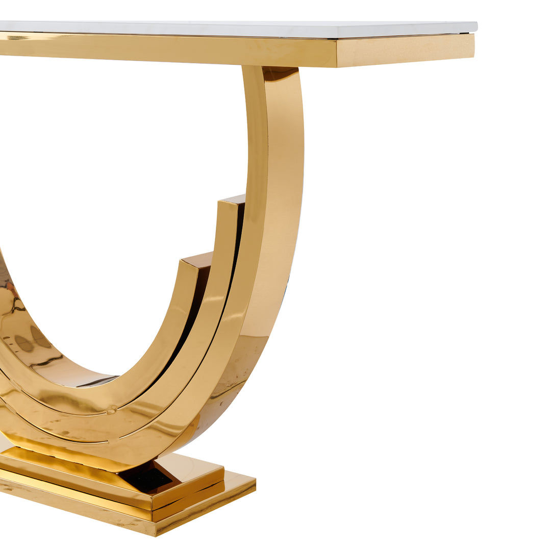 Sahara Marble Console Table 12