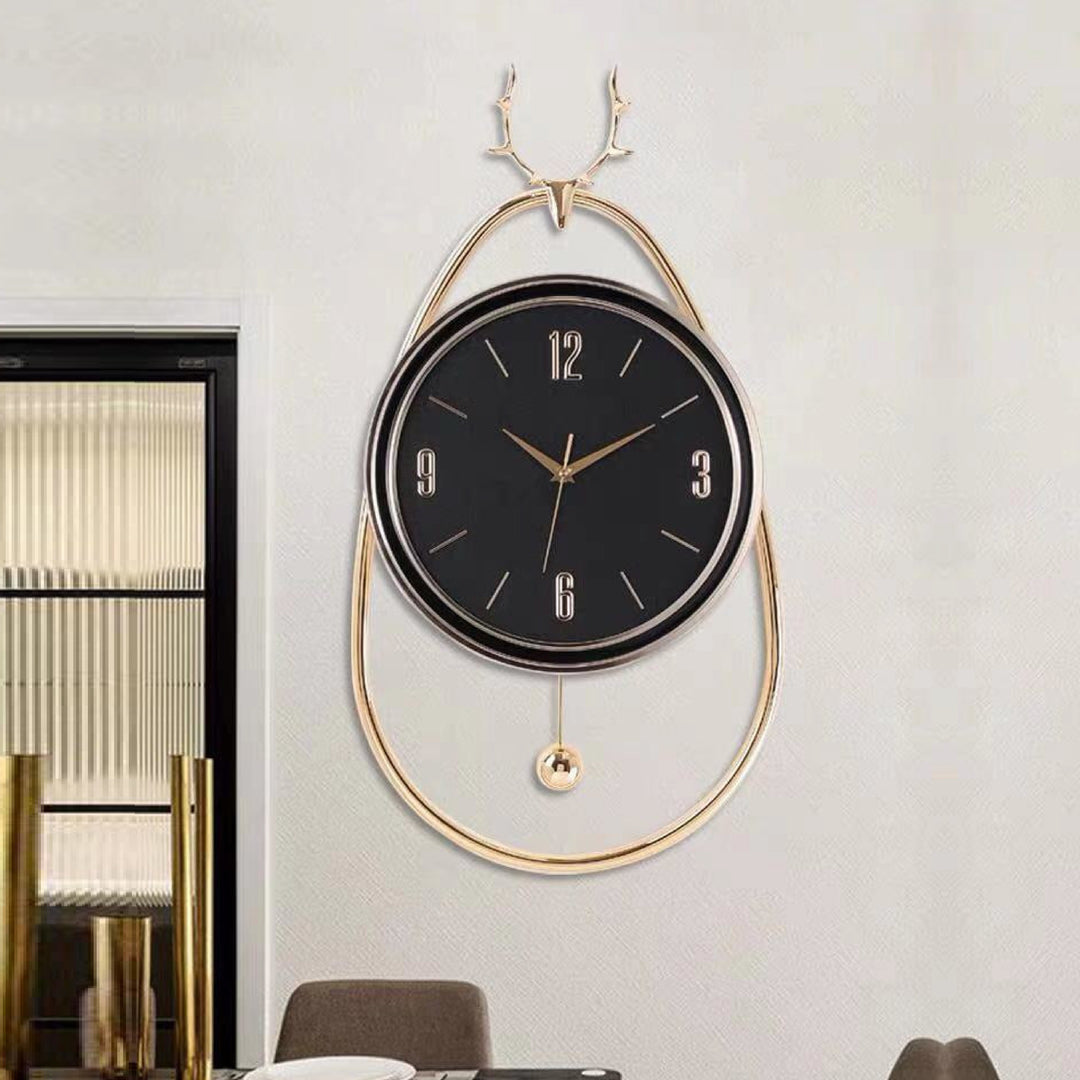 Sofi Stylish Moving Cogs Wall Clock