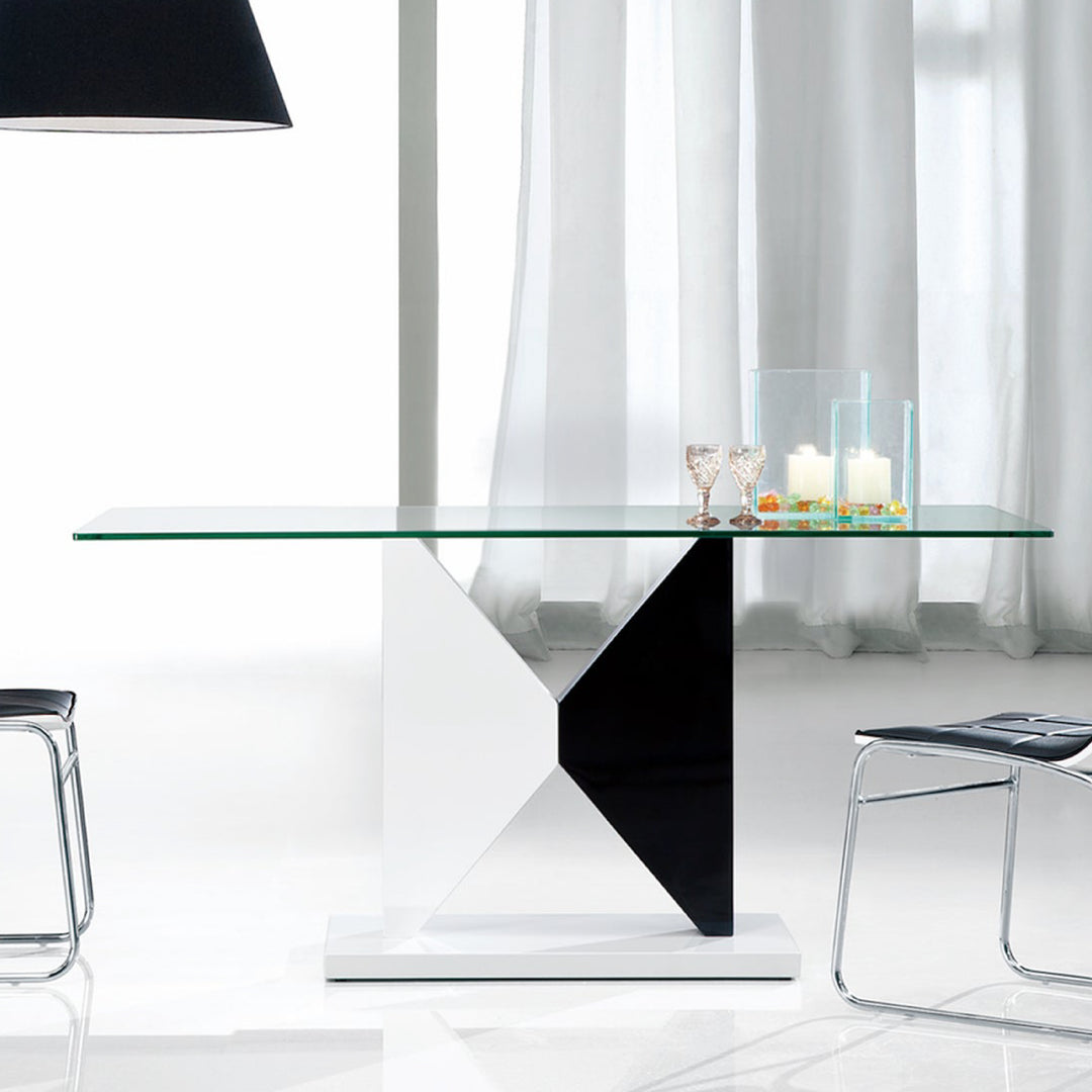 Tesla Glass Dining Table