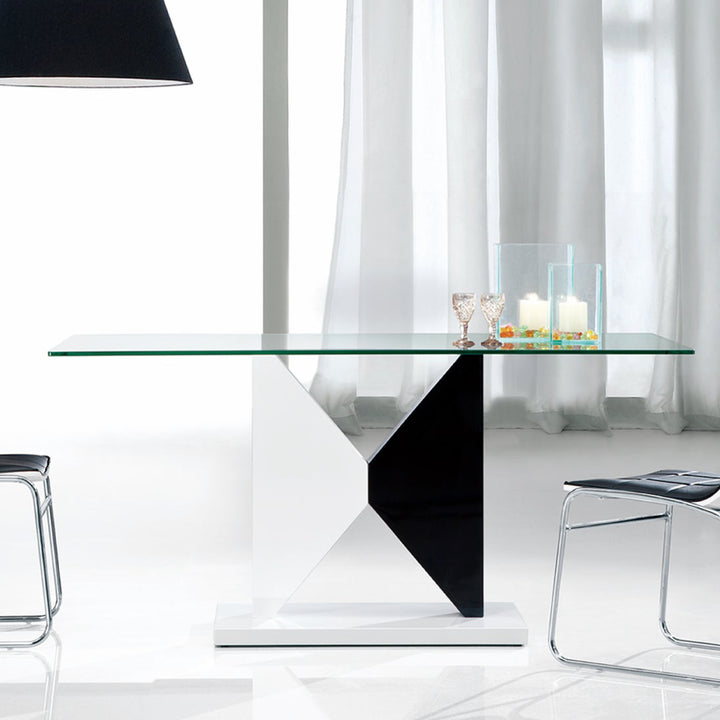 Tesla Glass Dining Table