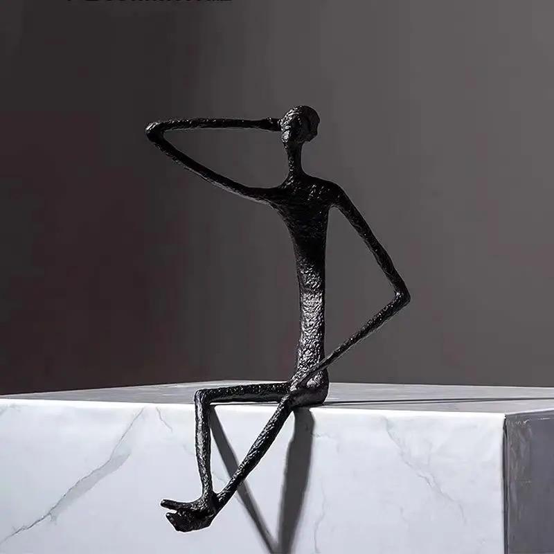 Thinking Man Edge Sculpture 1